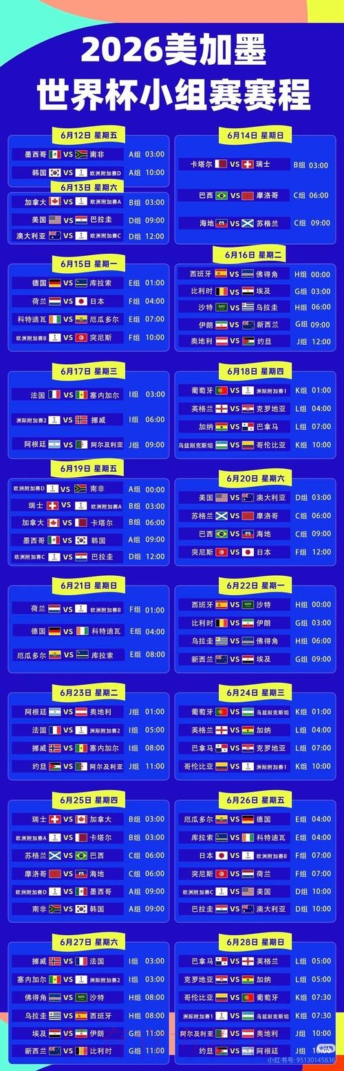 2026世界杯直播一览高清直播怎么看 2026世界杯直播一览高清直播怎么看